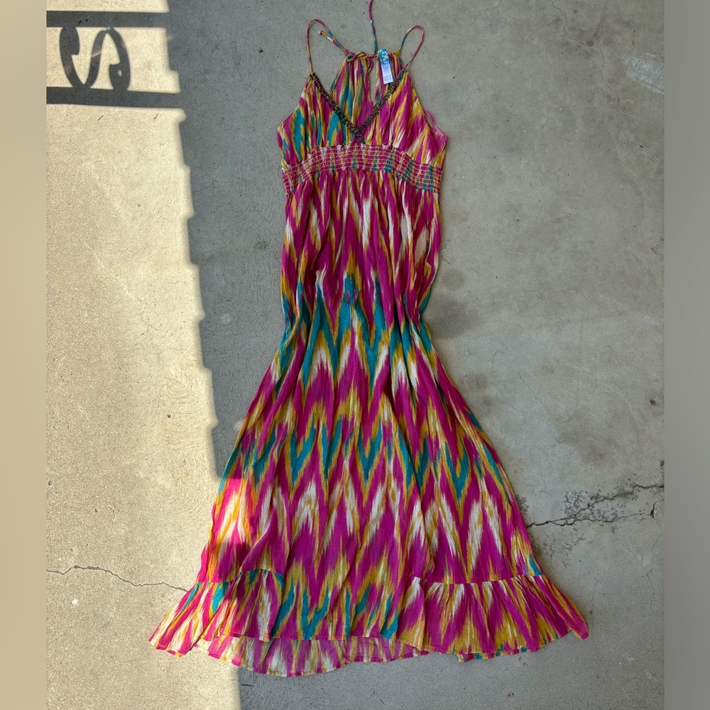 multi color summer dress